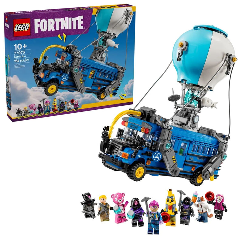 Fortnite Battle Bus -77073, 954-pcs, Ages 10+ M9708
