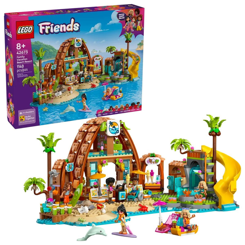Friends 42673 Family Vacation Beach Resort for Ages 8+, 1140-pc Q4809
