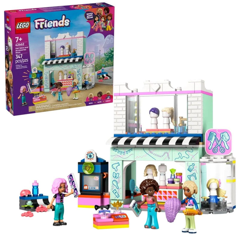 Friends Hair Salon and Accessories Store Set - 42662, 347-pcs, Ages 7+ E9559