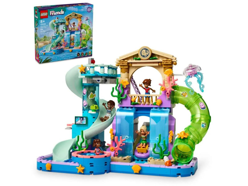 Friends Heartlake City Water Park Playset with Mini Dolls - 42630, 814-pcs, Ages 8+ Y7704