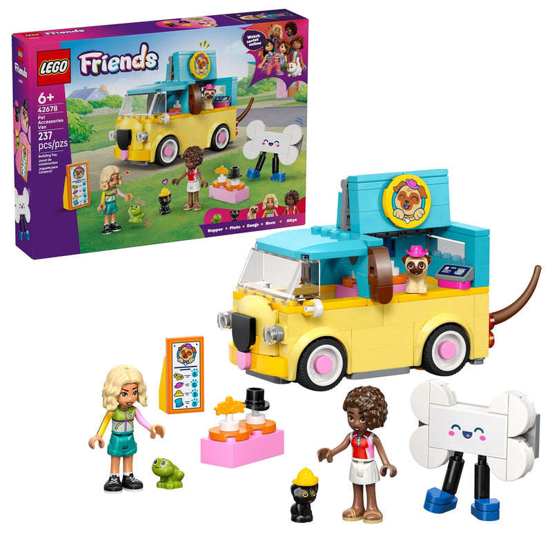 Friends Pet Accessories Van - 42678, 237-pcs, Ages 6+ F7