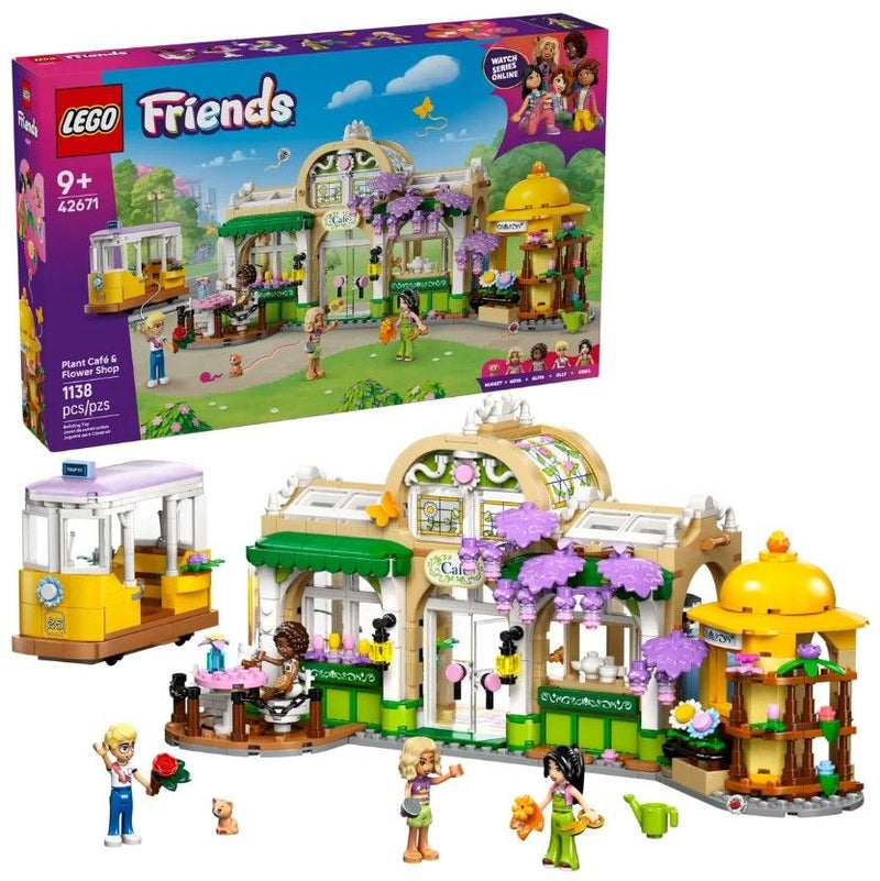 Friends Plant Café and Flower Shop - 42671, 1138-pcs, Ages 9+ J8445