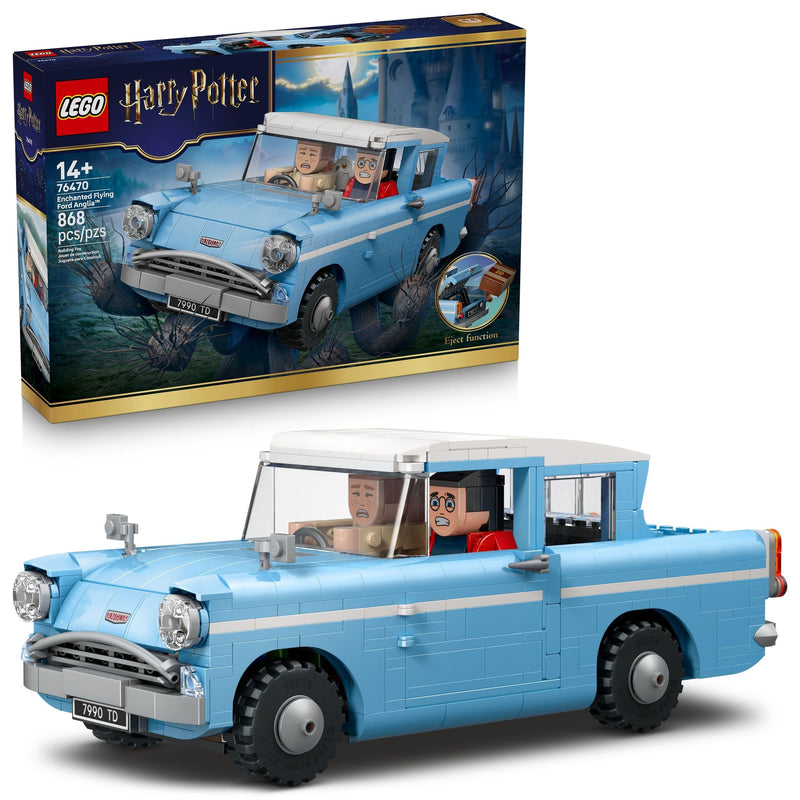 Enchanted Flying Anglia Toy Building Set - 76470, 868-pcs, Ages 14+ V9285