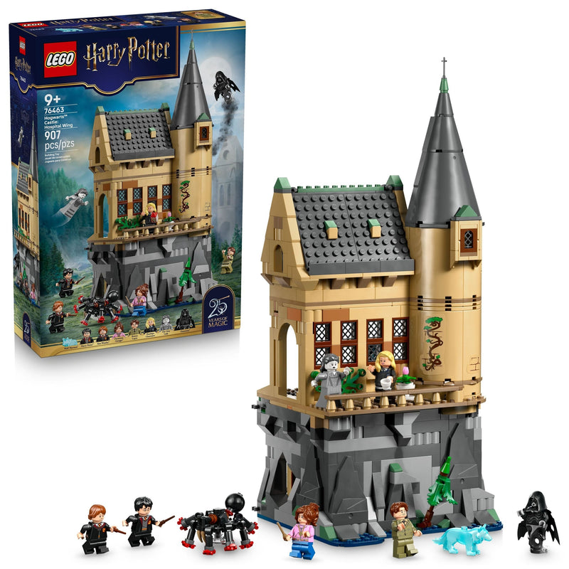Hogwarts Castle: Hospital Wing Toy Building Set - 76463, 907-pcs, Ages 9+ H9669