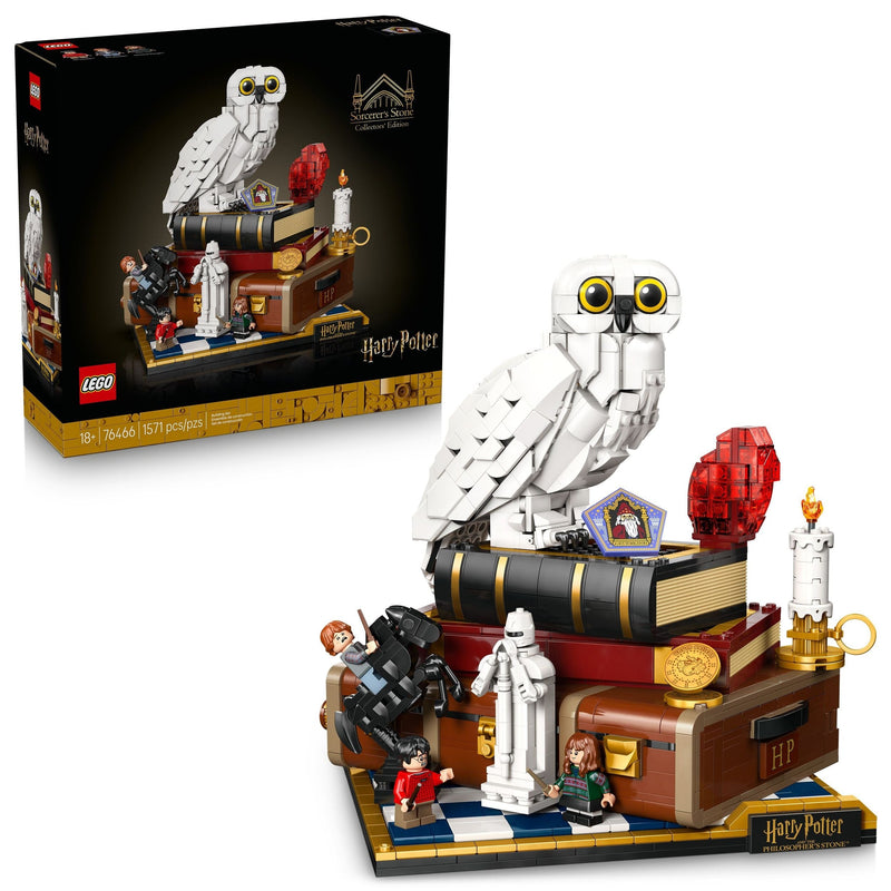Sorcerer's Stone – Collectors' Edition Toy Building Set - 76466, 1571-pcs, Ages 18+ I3849