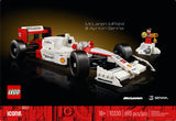Icons MP4/4 & Ayrton Senna Race Car- 10330, 693-pcs, Ages 18+