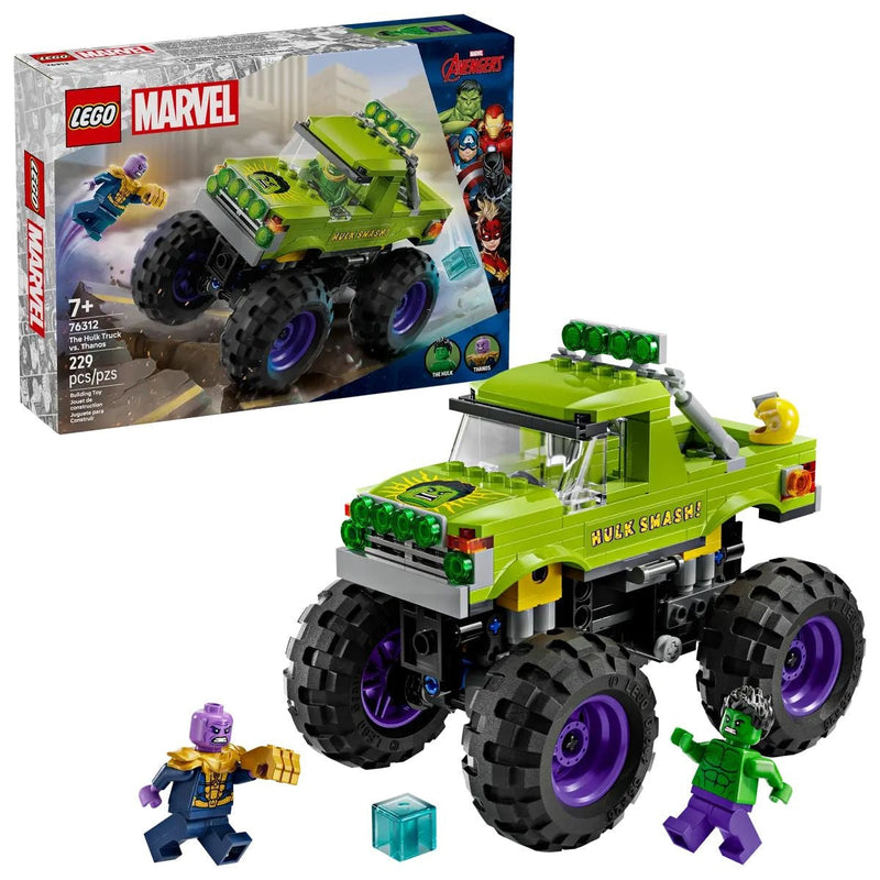Marvel 76312 The Hulk Truck vs. Thanos, 229-pc D9412