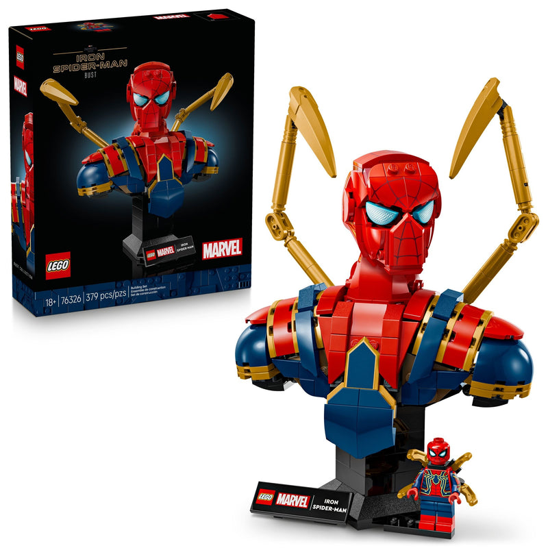 Marvel Iron Bust - 76326, 379-pcs, Ages 18+ I2666