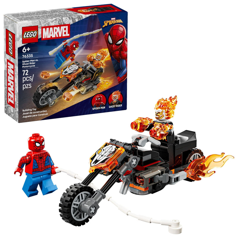 Marvel vs. Ghost Rider Motorcycle - 76335, 72-pcs, Ages 6+ B0056