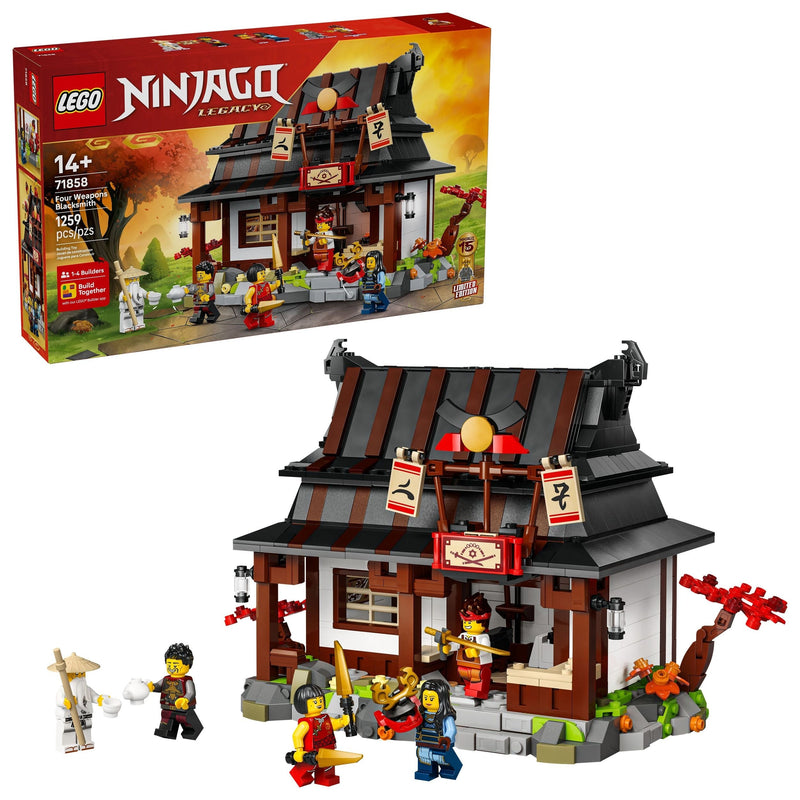 Four Weapons Blacksmith 15th Anniversary - 71858, 1259-pcs, Ages 14+ D1051