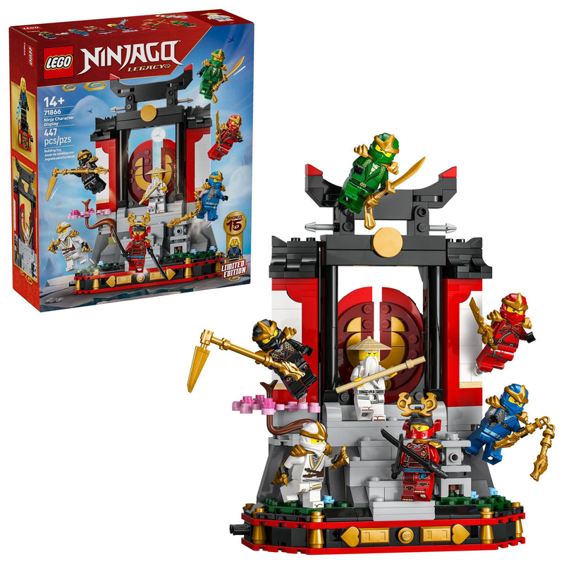 Ninja Character Display 15th Anniversary - 71866, 447-pcs, Ages 14+ A0795
