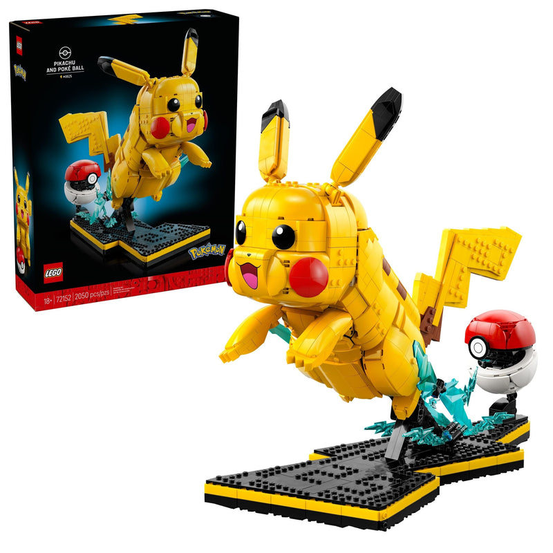 and Poké Ball - 72152, 2050-pcs, Ages 18+ E2931