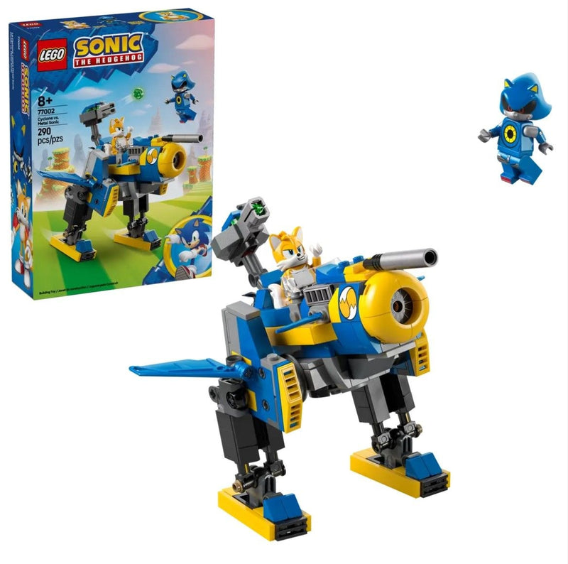 Sonic Cyclone vs. Metal Sonic - 77002, 290-pcs, Ages 8+ P8571