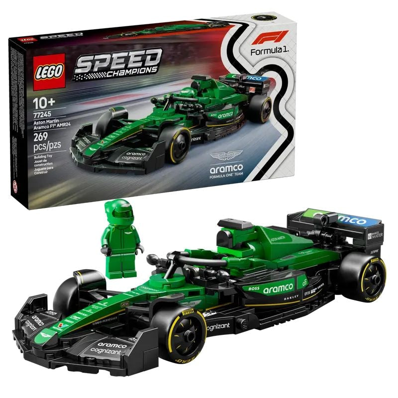 Speed Champions AMR24 F1 Race Car - 77245, 269-pcs, Ages 10+ A1597