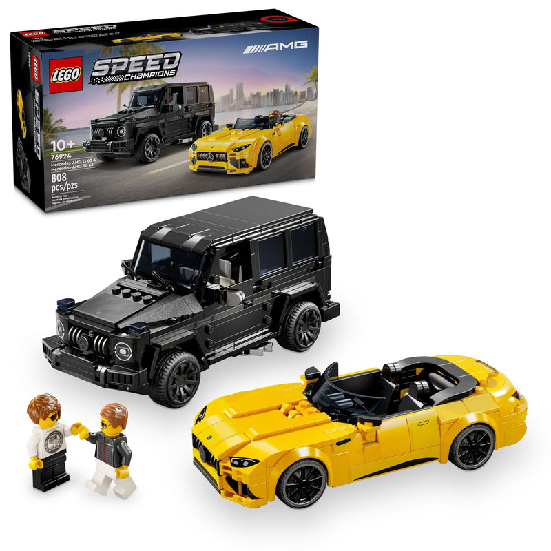 Speed Champions -AMG G 63 & -AMG SL 63 - 76924, 806-pcs, Ages 10+ W7994