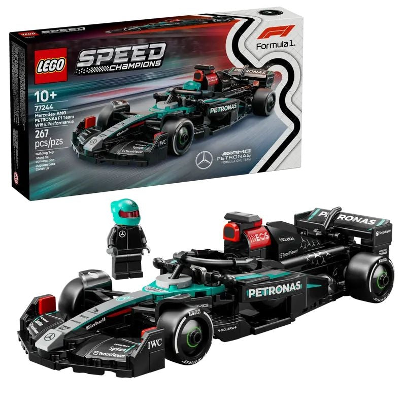 Speed Champions -AMG W15 F1 Race Car - 77244, 267-pcs, Ages 10+ A5688