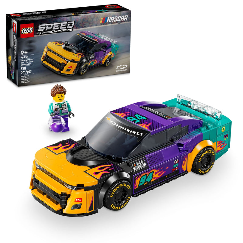 Speed Champions NASCAR Next Gen Camaro ZL1 - 76935, 328-pcs, Ages 9+ H0599