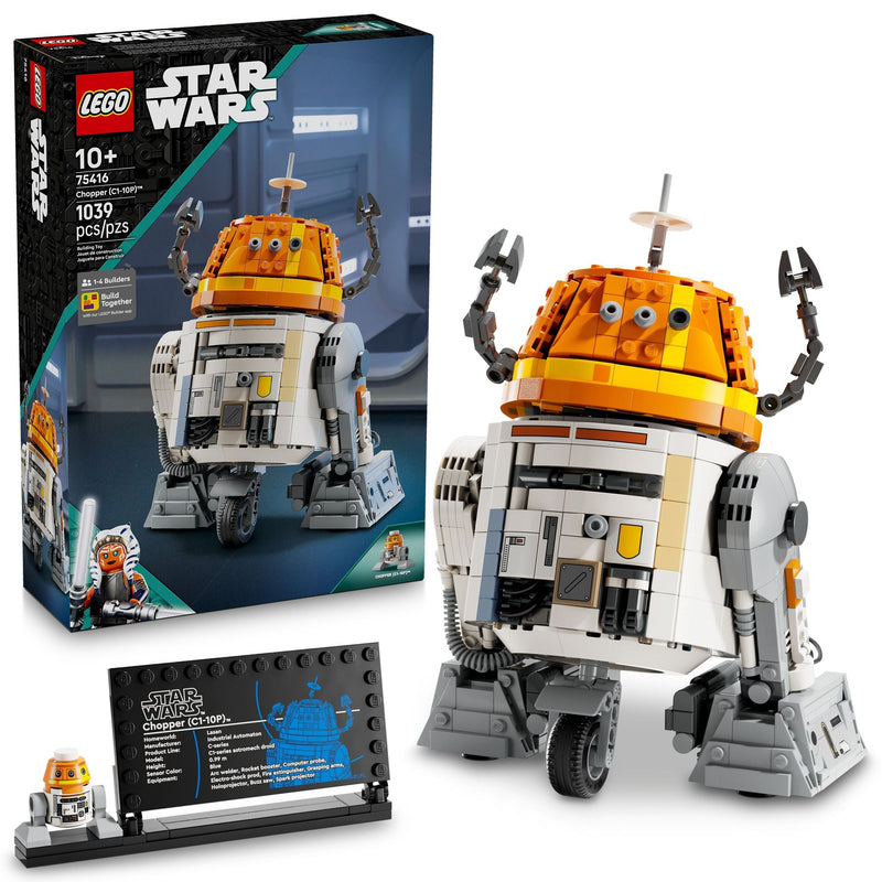 Chopper (C1-10P) Astromech Droid - 75416, 1039-pcs, Ages 10+ D0033