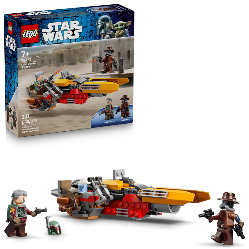 Cobb Vanth’s Speeder Toy Building Set - 75437, 207-pcs, Ages 7+ E5975