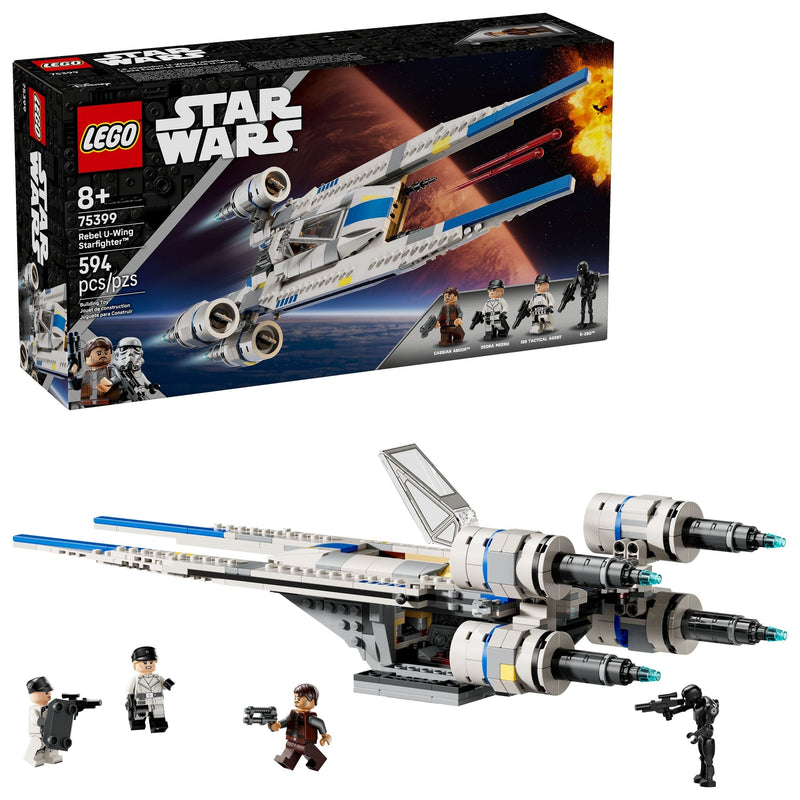 Rebel U-Wing Starfighter - 75399, 594-pcs, Ages 8+ W4739