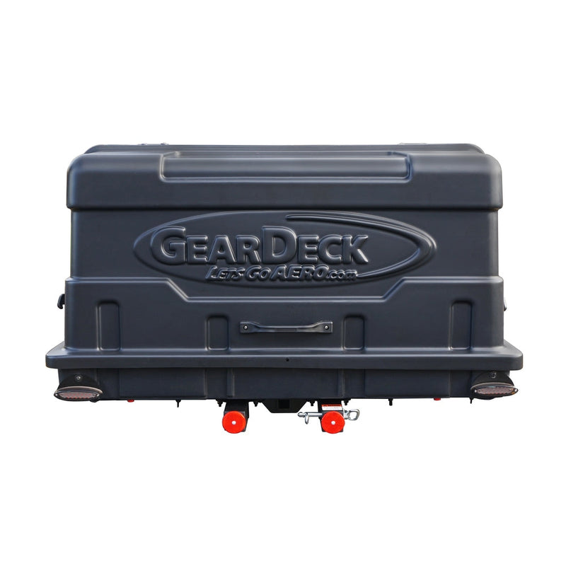 GearDeck Slideout Cargo Carrier with LED, Black, 17-cu.ft F7063