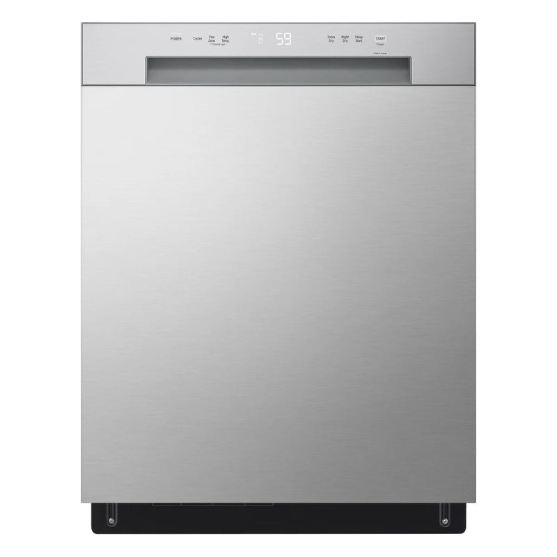 LG 24 in. Stainless Steel Front Control Dishwasher with LoDecibel Operation and Dynamic Drys D1355