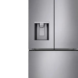 LG 36 in. 24 cu ft. Prime Silver Counter Depth MAX French Door Refrigerator with Ice and Water Dispenser
