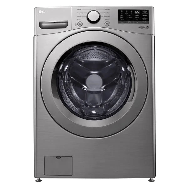 LG 5.2 cu. ft. Graphite Steel Ultra Large Capacity Front Load Washer with 6Motion Technology N8787