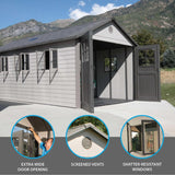 Outdoor Storage Shed, 11-ft x 21-ft