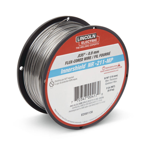 Electric Flux-Cored Gasless Welding Wire, 0.035-in, 2-pk D2656
