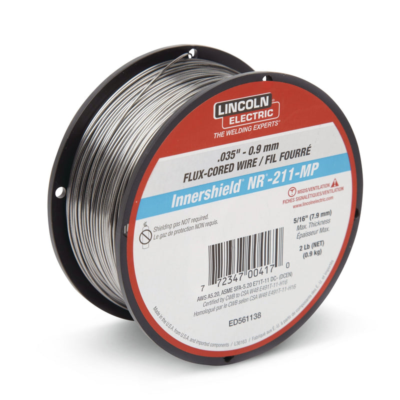 Electric Flux-Cored Gasless Welding Wire, 0.035-in, 2-pk D2656