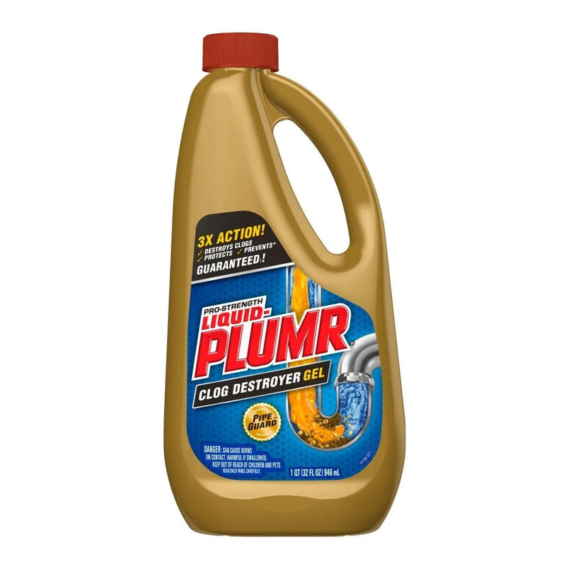 Pro Strength Kitchen Clog Destroyer Gel, Lemon Scent, 946-mL G8687
