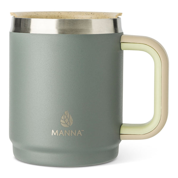 Boulder Eco Stainless Steel Insulated Mug, 14-oz, Midnight, with Handle F6231