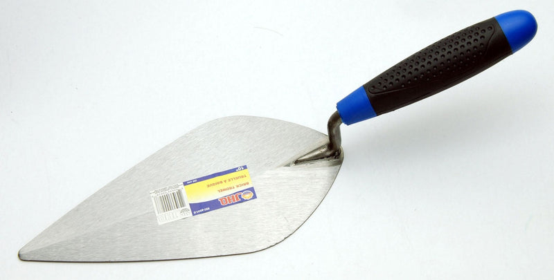 Masonry, Concrete & Brick Pointing Trowel with Ergonomic Handle Grip 10-in K4647