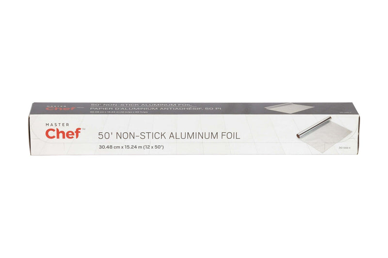 Non-Stick Aluminum Foil Roll, 12-in x 50-ft Y4136