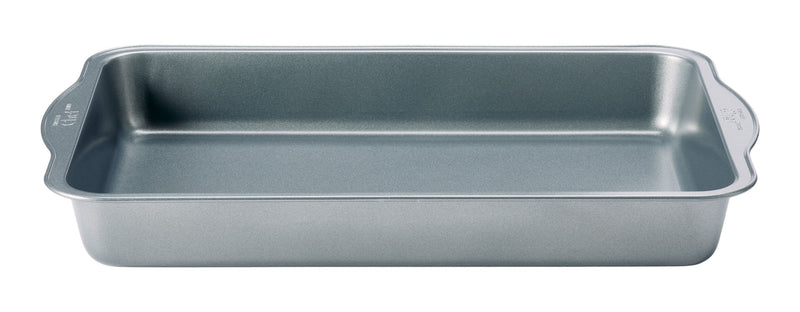 Non-Stick Oblong Cake Pan, 16x10.5x2-in H8885