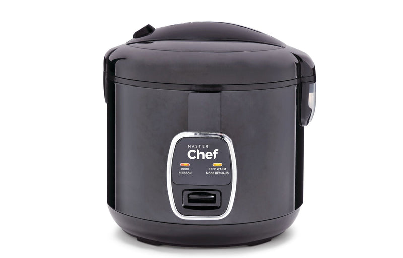 One-Touch Non-Stick Rice Cooker & Steamer, Black, 20 Cups P4168