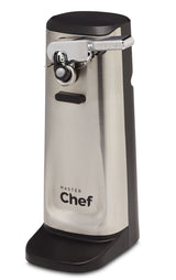 Tall Electric Stainless Steel Can Opener, Black