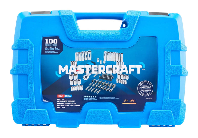 100 Piece Multi Fit Socket Set C8493