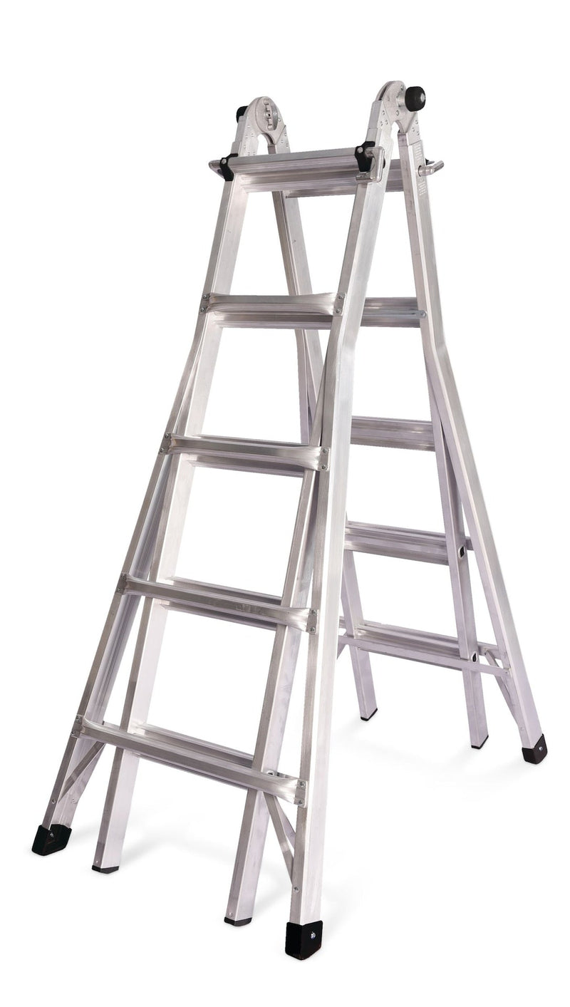 CSA Grade 1 Aluminum Multi-Task Ladder, 21-ft, 250-lb M6394