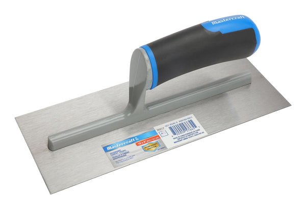 Ergonomic Steel Cement Trowel For Masonry & Concrete Work, 4 x 10-in U1304