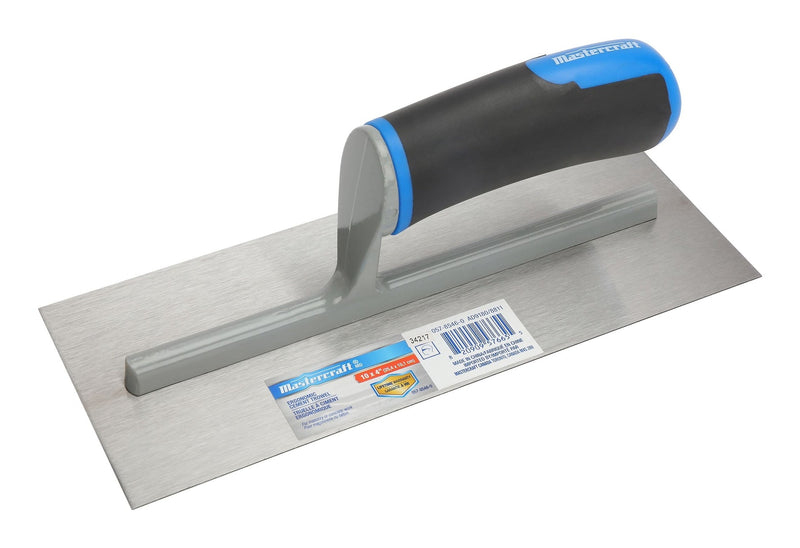 Ergonomic Steel Cement Trowel For Masonry & Concrete Work, 4 x 10-in U1304