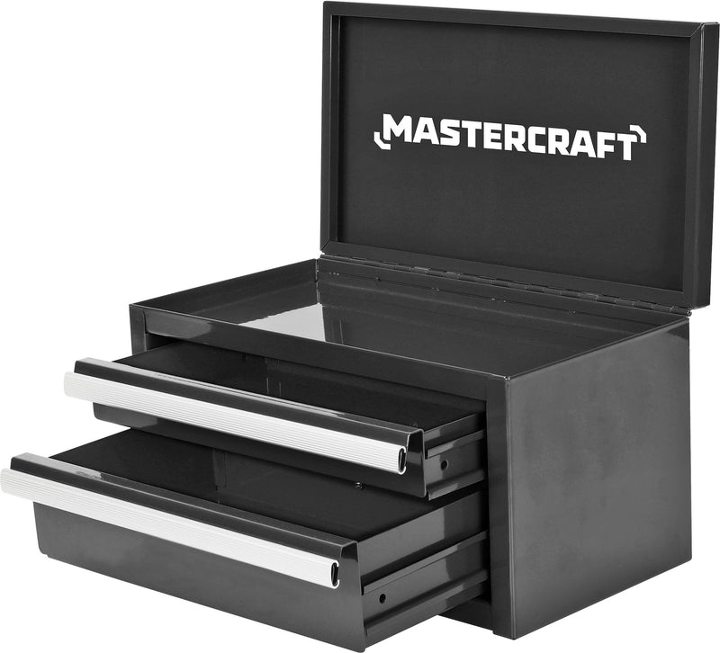 Mini Toolbox with 2 Drawers, Black I9334
