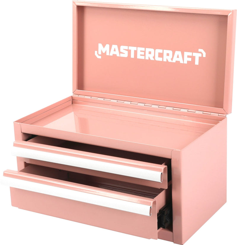 Mini Toolbox with 2 Drawers, Peach B2177