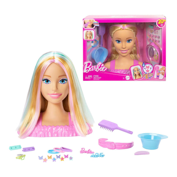 Deluxe Blonde Styling Head, Assorted Styles O2002