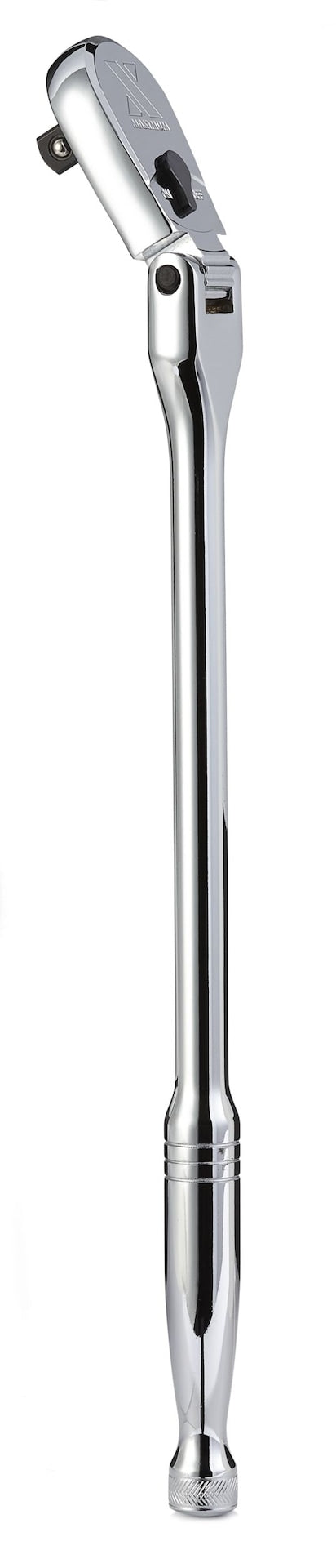 1/2-in Drive 90-Tooth Flex Ratchet, CRV, Chrome Plating, 17-in H4499