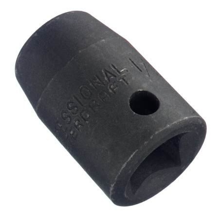 1/2-in Drive Impact Sockets, Assorted Sizes, SAE/Metric, CRMO I4677