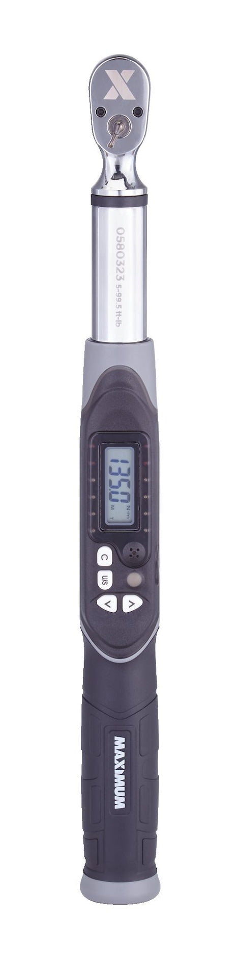 3/8-in Drive Digital Torque Wrench, 5-99.5 ft-lbs Q7540