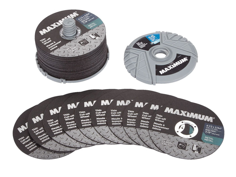 4-1/2-in x 3/64-in Aluminum Oxide Thin Cut off Wheel for Metal, 50-pk P5807