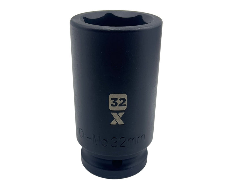 8 Piece 3/4" Deep Impact Socket Metric D5619
